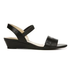 Women's LifeStride Yuma Wedge Sandals Black