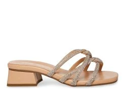 Women's Anne Klein Nikole Dress Sandals Crystal/Nude