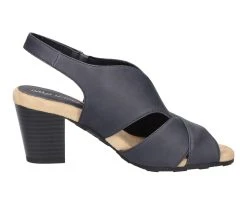 Women's Easy Street Annetta Slingback Dress Sandals Navy