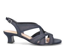 Women's Easy Street Tristen Dress Sandals Navy