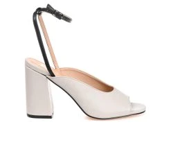 Women's Journee Collection Calypso Dress Sandals Grey