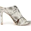 Women's New York And Company Sofia Dress Sandals Grey Snake