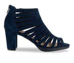 Women's Bella Vita Maisie Dress Sandals Navy Suede