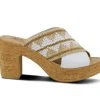 Women's SPRING STEP Tribeca Dress Sandals White Multi