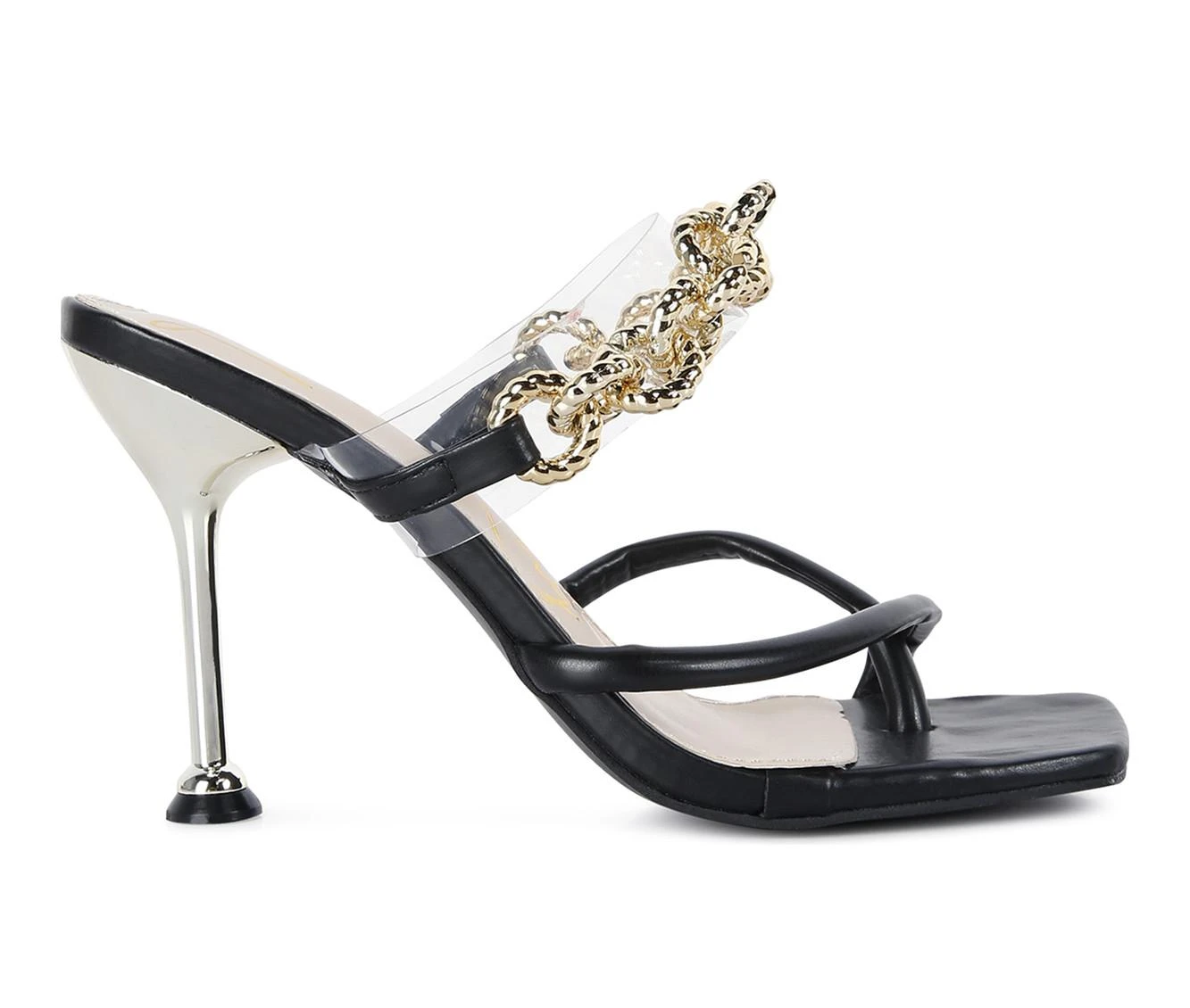 Women's London Rag Sheryl Dress Sandals Black - Image 2