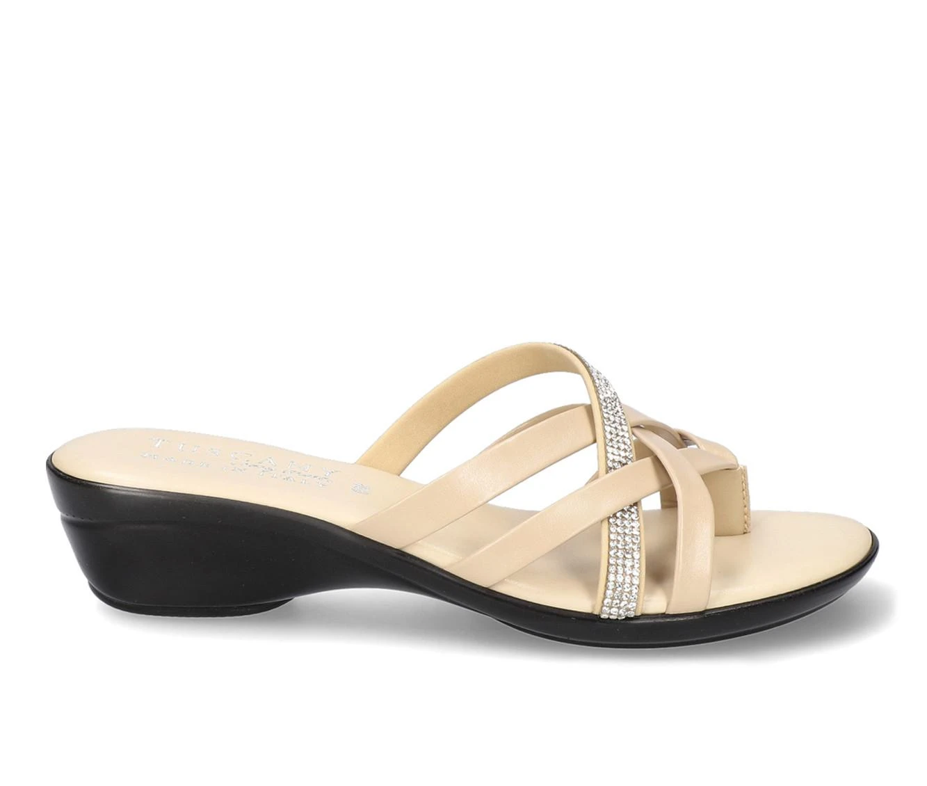 Women's TUSCANY BY EASY STREET Aldina Dress Sandals Sand
