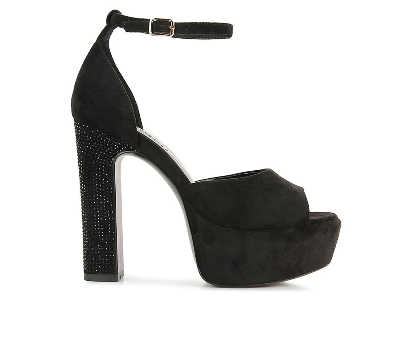 Women's Rag & Co Beaty Platform Dress Sandals Black