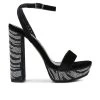 Women's Rag & Co Zircon Platform Dress Sandals Black