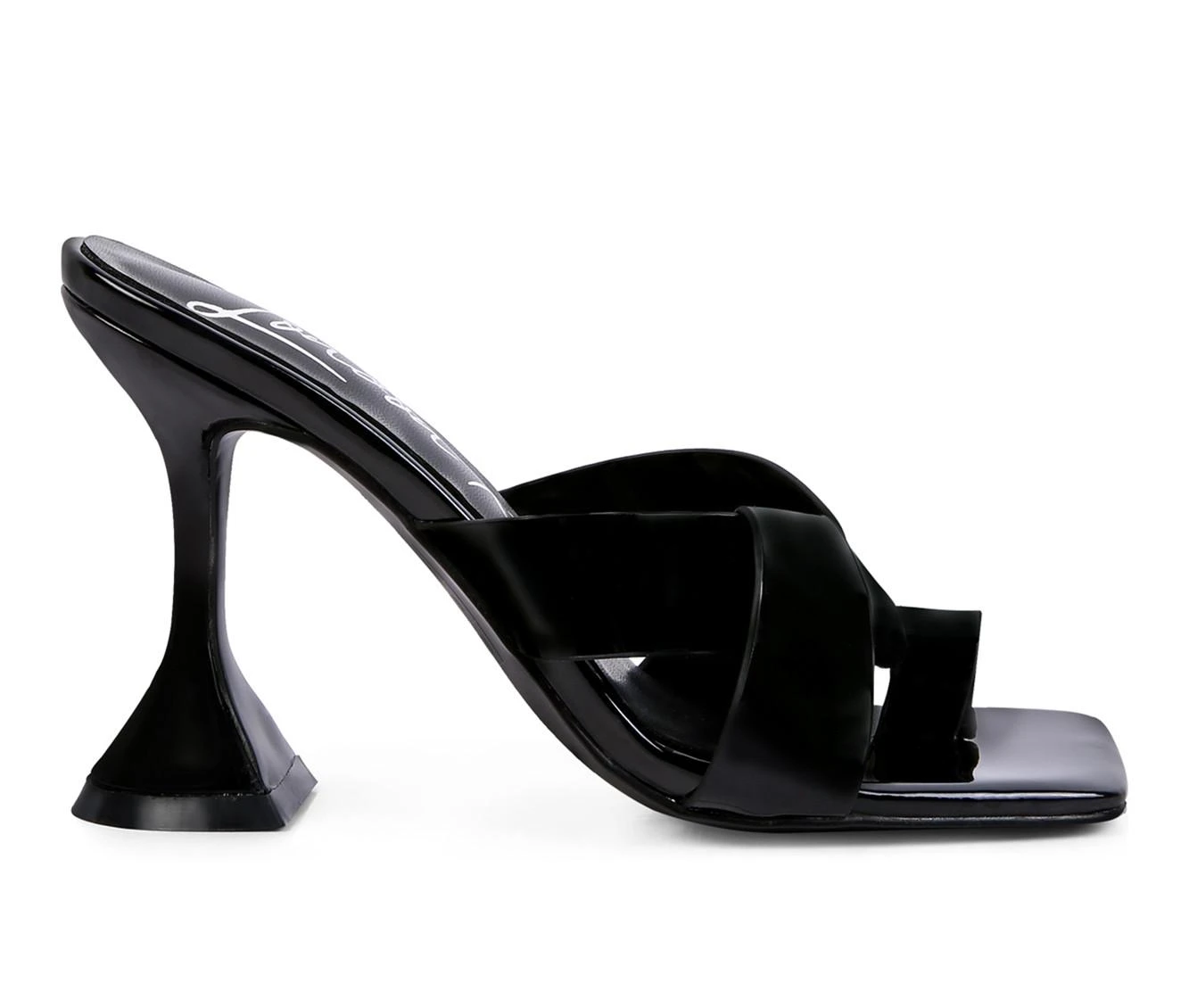 Women's London Rag Snatched Dress Sandals Black - Image 2