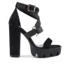 Women's London Rag Fresh Daisy Dress Sandals Black