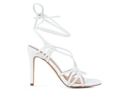 Women's London Rag Trixy Dress Sandals White