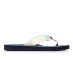 Women's Tommy Hilfiger Coupes Flip-Flops Pink Multi