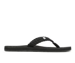 Women's Roxy Tidepool III Flip-Flops Black