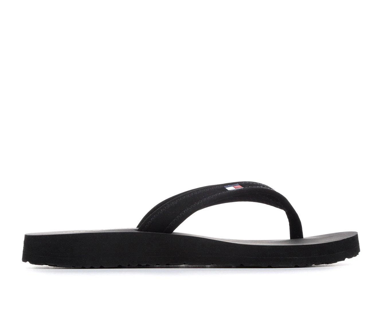 Women's Tommy Hilfiger Kail Flip-Flops Black