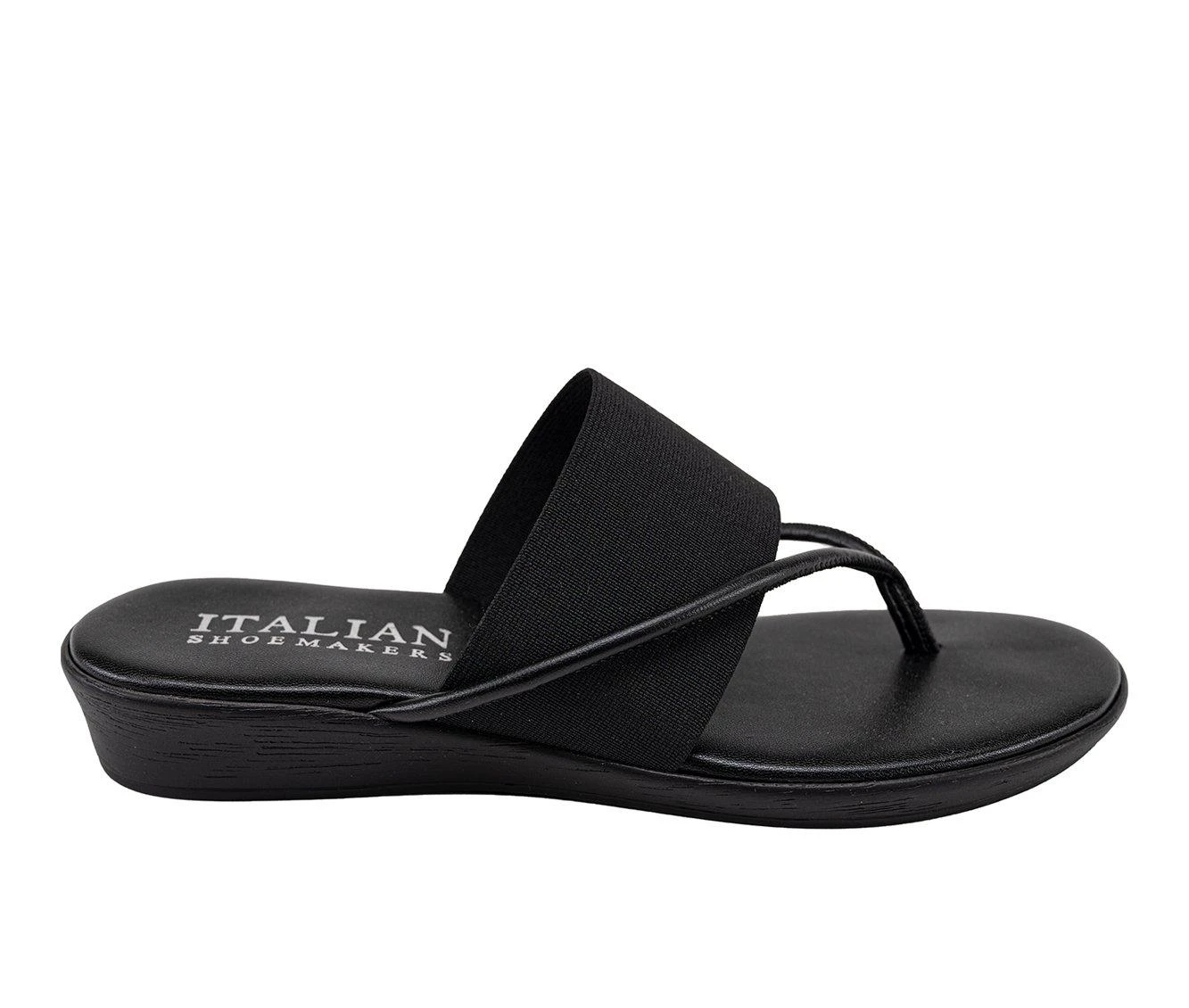 Women's Italian Shoemakers Nuri Sandals Women's Italian Shoemakers Nuri Sandals Black -Journee Collection Shop 1 1915