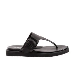 Women's Softwalk Kisi Flip-Flops Black