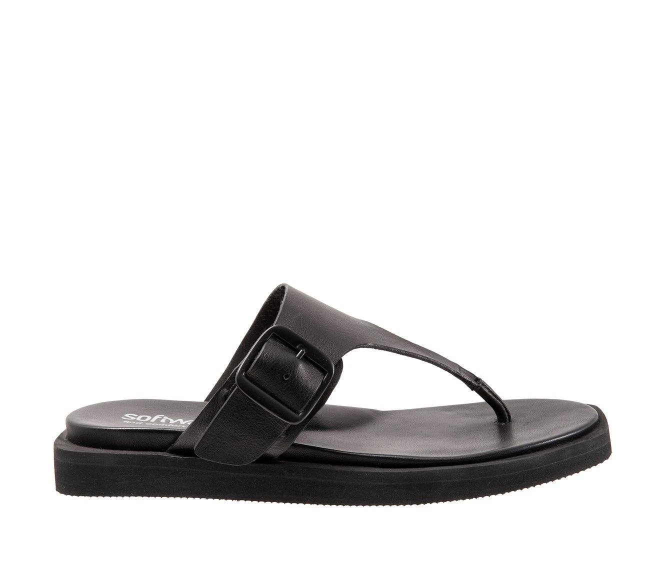 Women's Softwalk Kisi Flip-Flops Black