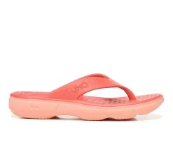 Women's Ryka Rest EZ Flip-Flops Sunset Pink
