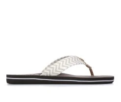 Women's Tommy Hilfiger Chill Flip-Flops Light Natural