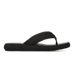 Women's Skechers Cali Asana Hidden Valley Flip-Flops Black