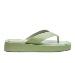 Women's Beach By Matisse Sandcastle Flip-Flops Sage