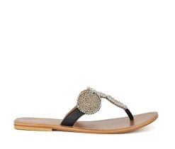 Women's Torgeis Helen Flip-Flops Black