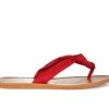 Women's Journee Collection Brindle Flip-Flops Red