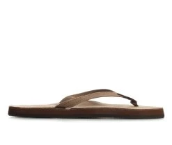 Women's Rainbow Sandals Single Layer Premier Leather -301ALTSN Flip-Flops Sierra Brown