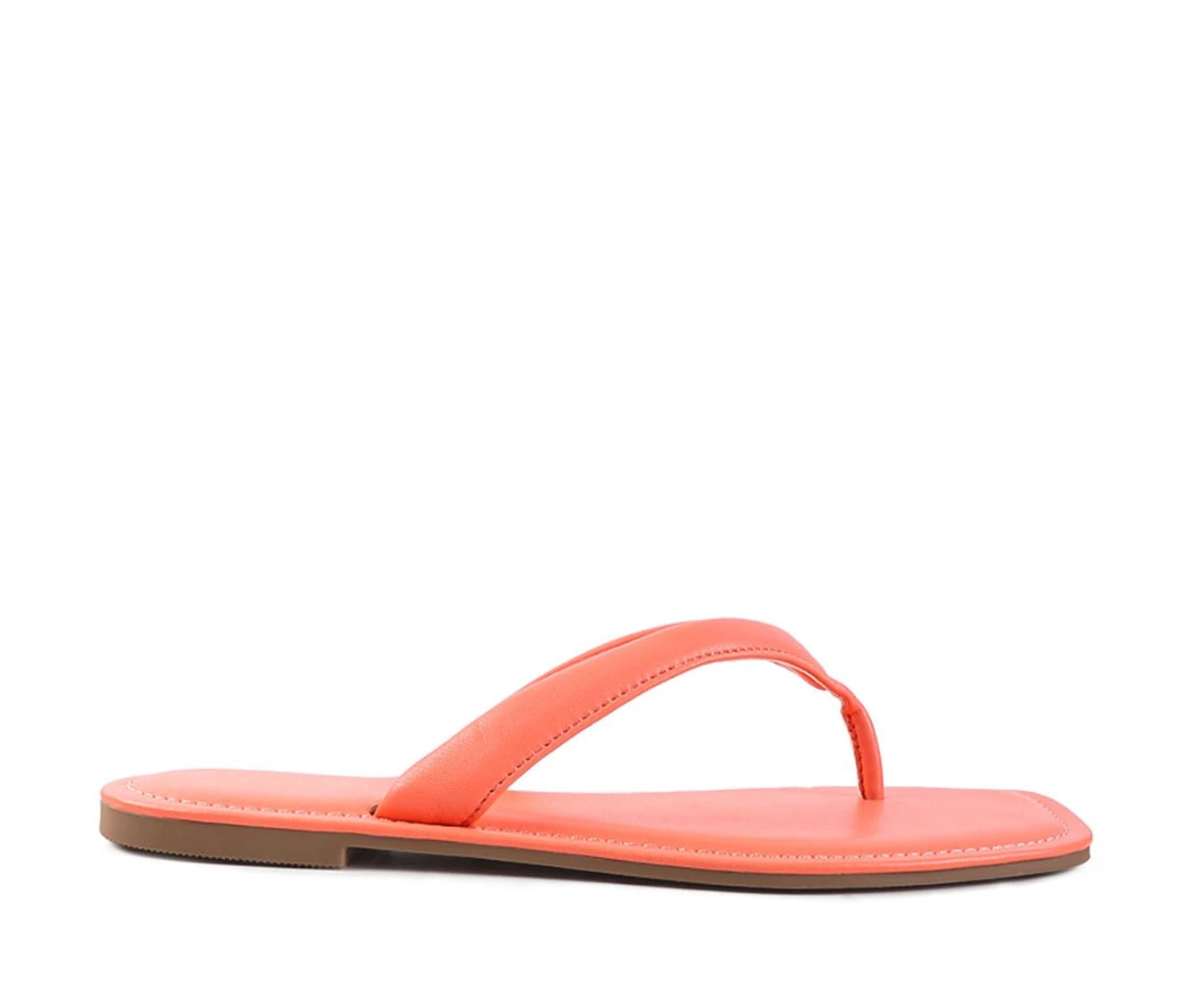 Women's London Rag Tolpo Flip-Flops Peach