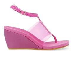 Women's Anne Klein Ikari Wedge Sandals Pink