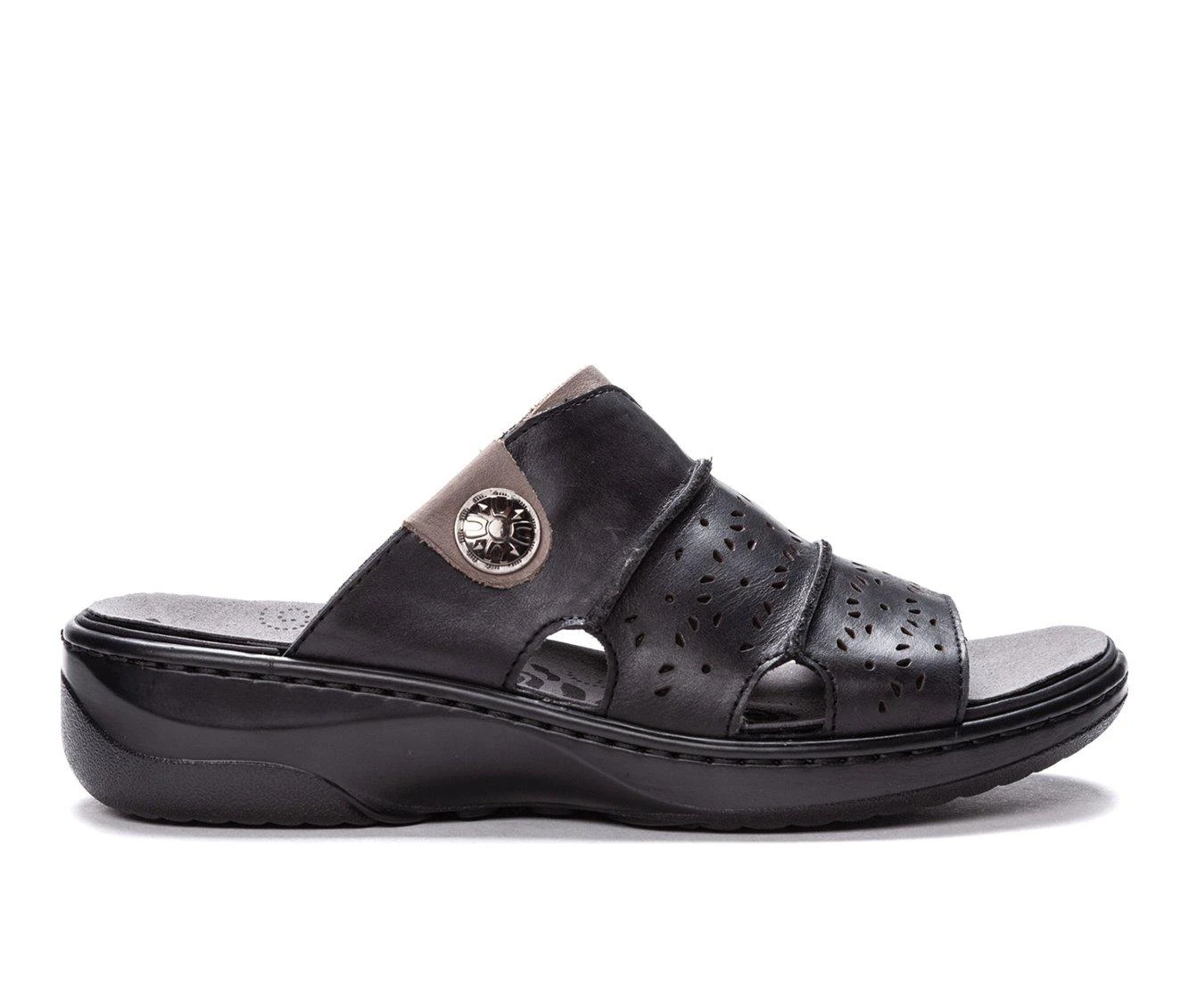 Women's Propet Gertie Sandals Black - Image 2