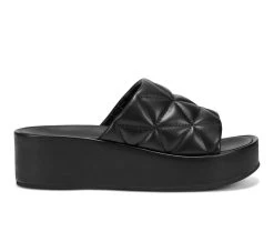 Women's Aerosoles Dayna Platform Wedge Sandals Black