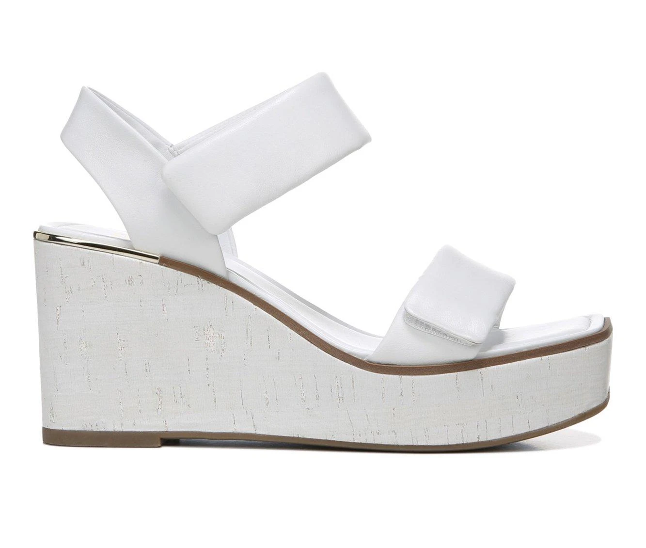 Women's Franco Sarto Sweety Wedge Sandals White - Image 2