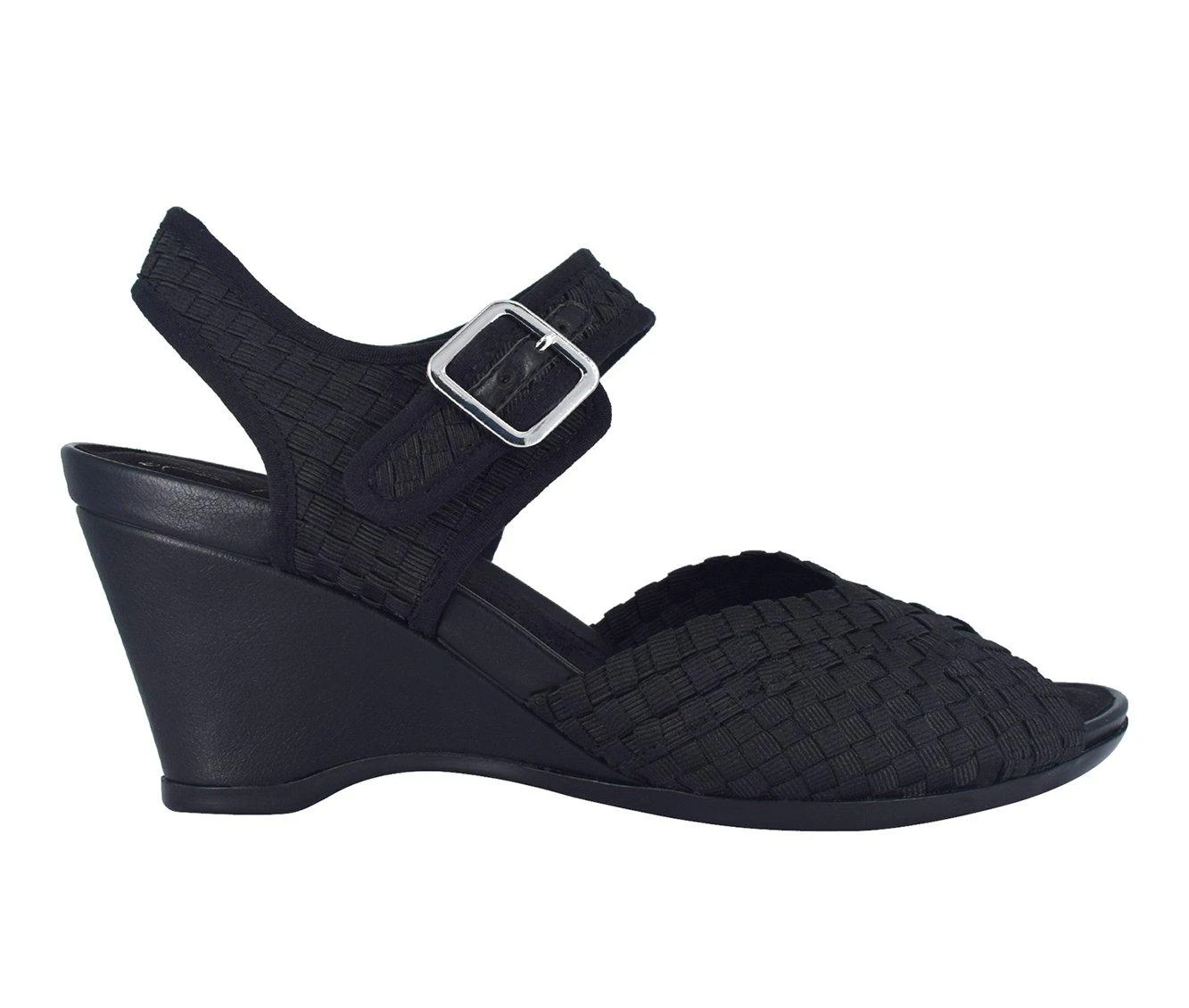 Women's Impo Varla Wedge Sandals Black - Image 2