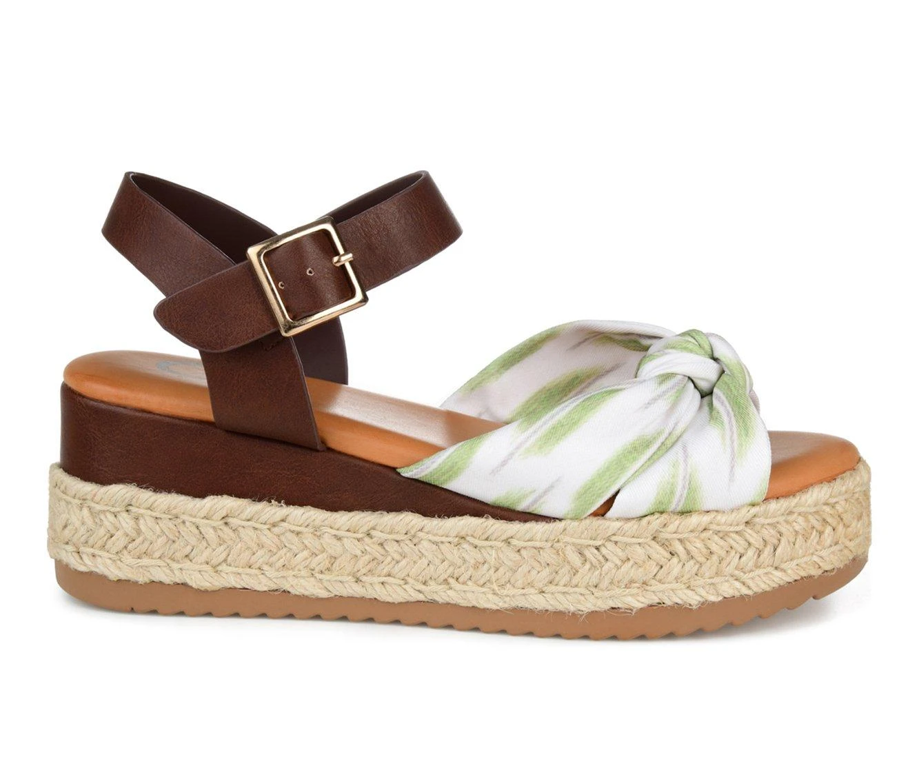 Women's Journee Collection Adriann Espadrille Wedge Sandals Women's Journee Collection Adriann Espadrille Wedge Sandals Green -Journee Collection Shop 1 441