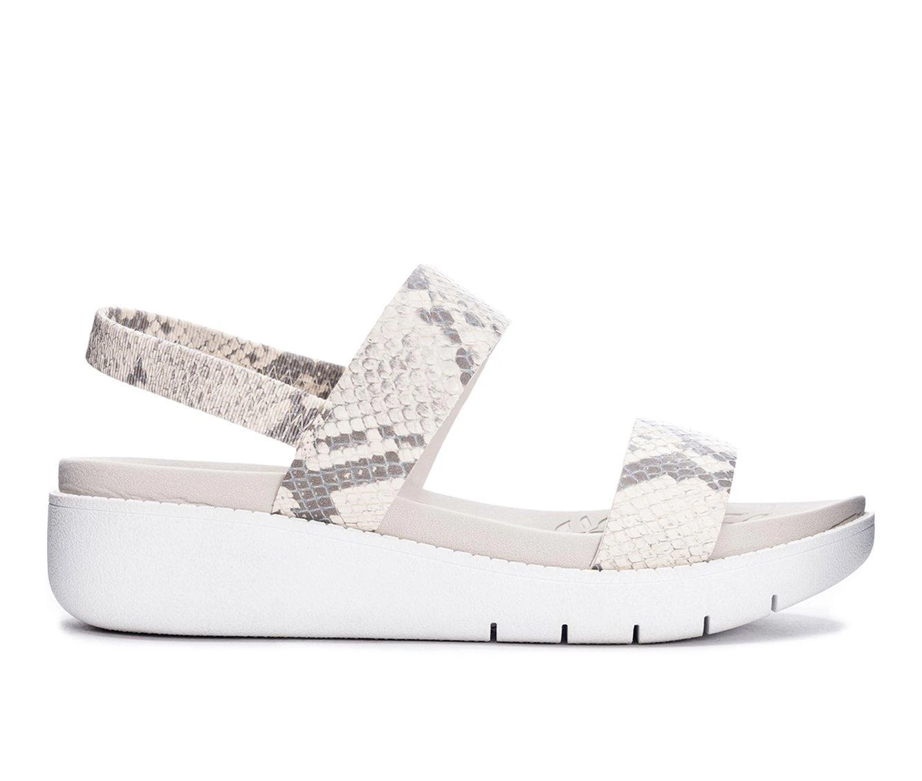 Women's CL By Laundry Catching Wedge Sandals Beige