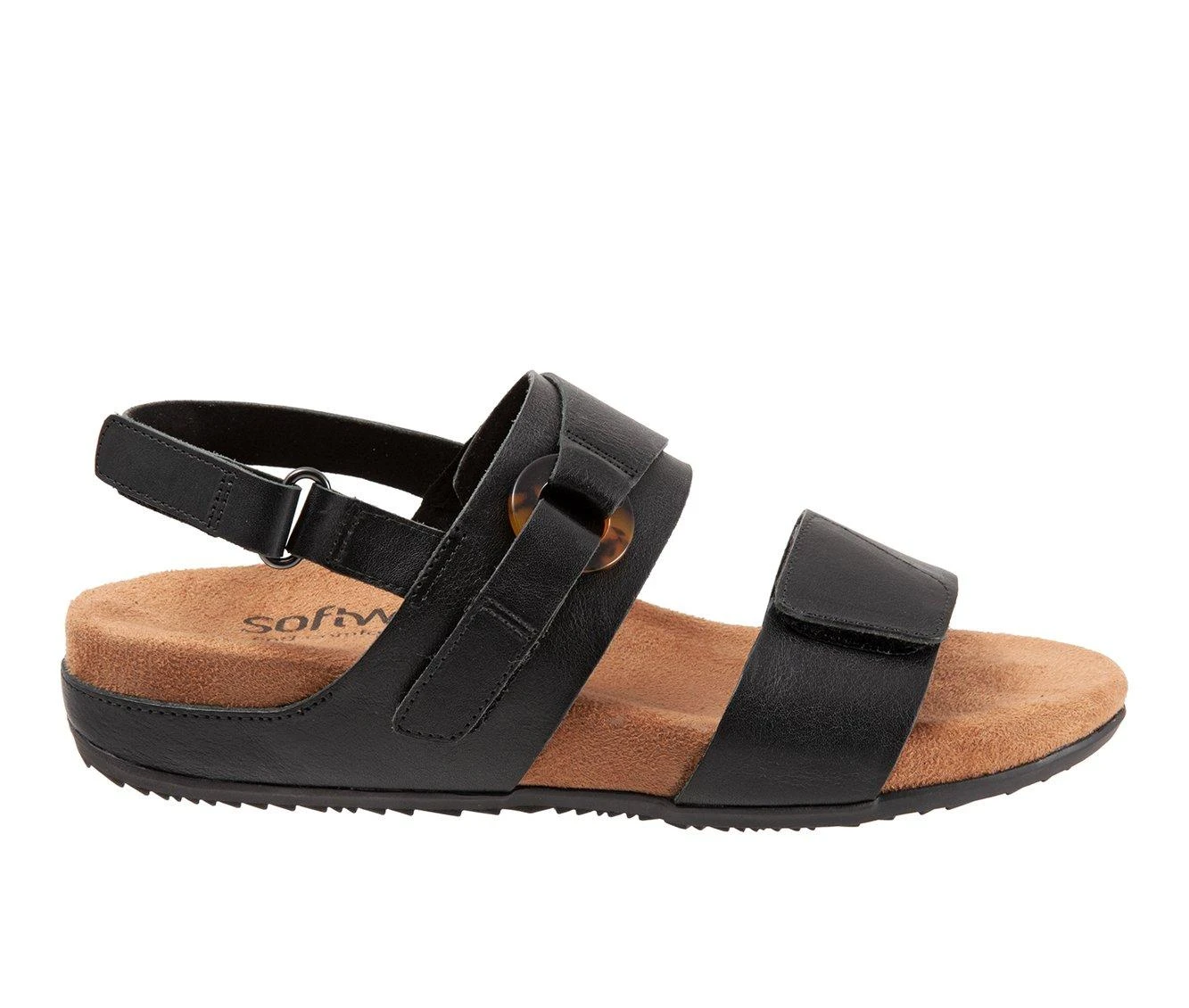 Women's Softwalk Benissa Sandals Black - Image 2