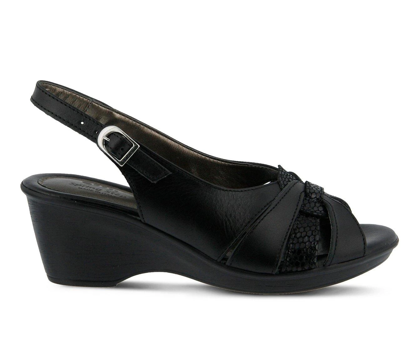 Women's SPRING STEP Adorable Dress Sandals Black