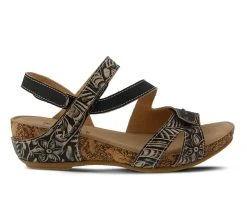 Women's L'Artiste Quilana Wedge Sandals Black