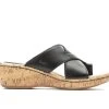 Women's BOC Summer Wedge Sandals Black -Journee Collection Shop 1 635