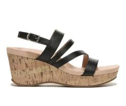 Women's LifeStride Discover Wedge Sandals Black