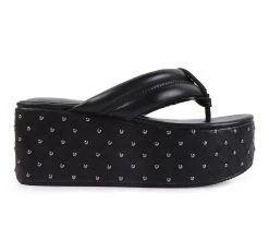 Women's London Rag Cupcake Wedges Black