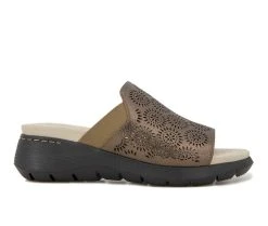 Women's JSport Queens Wedge Sandals Bronze