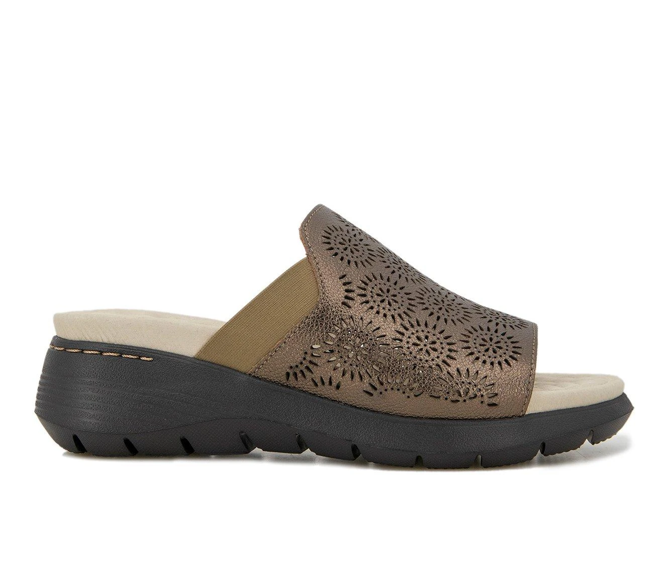 Women's JSport Queens Wedge Sandals Bronze