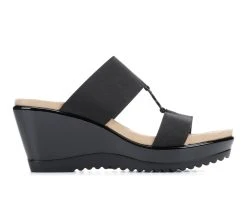 Women's Anne Klein Reese Wedges Black