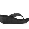 Women's Volatile Bahama Wedges Black