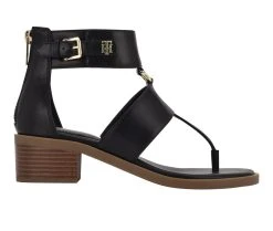 Women's Tommy Hilfiger Obell Block Heeled Sandals Black