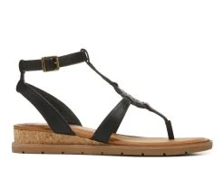 Women's Zodiac Dreamctr-Ank Wedge Sandals Black