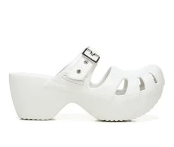 Women's Dr. Scholls Dance On Sustainable Platform Clogs White