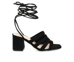 Women's Journee Collection Sevyn Dress Sandals Black